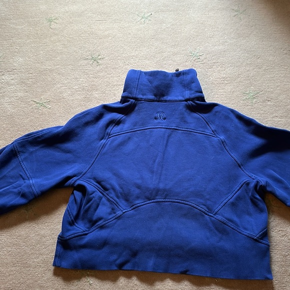 Lululemon Scuba Oversized Funnel Neck 1/2 Zip Sweatshirt - Picture 3 of 3